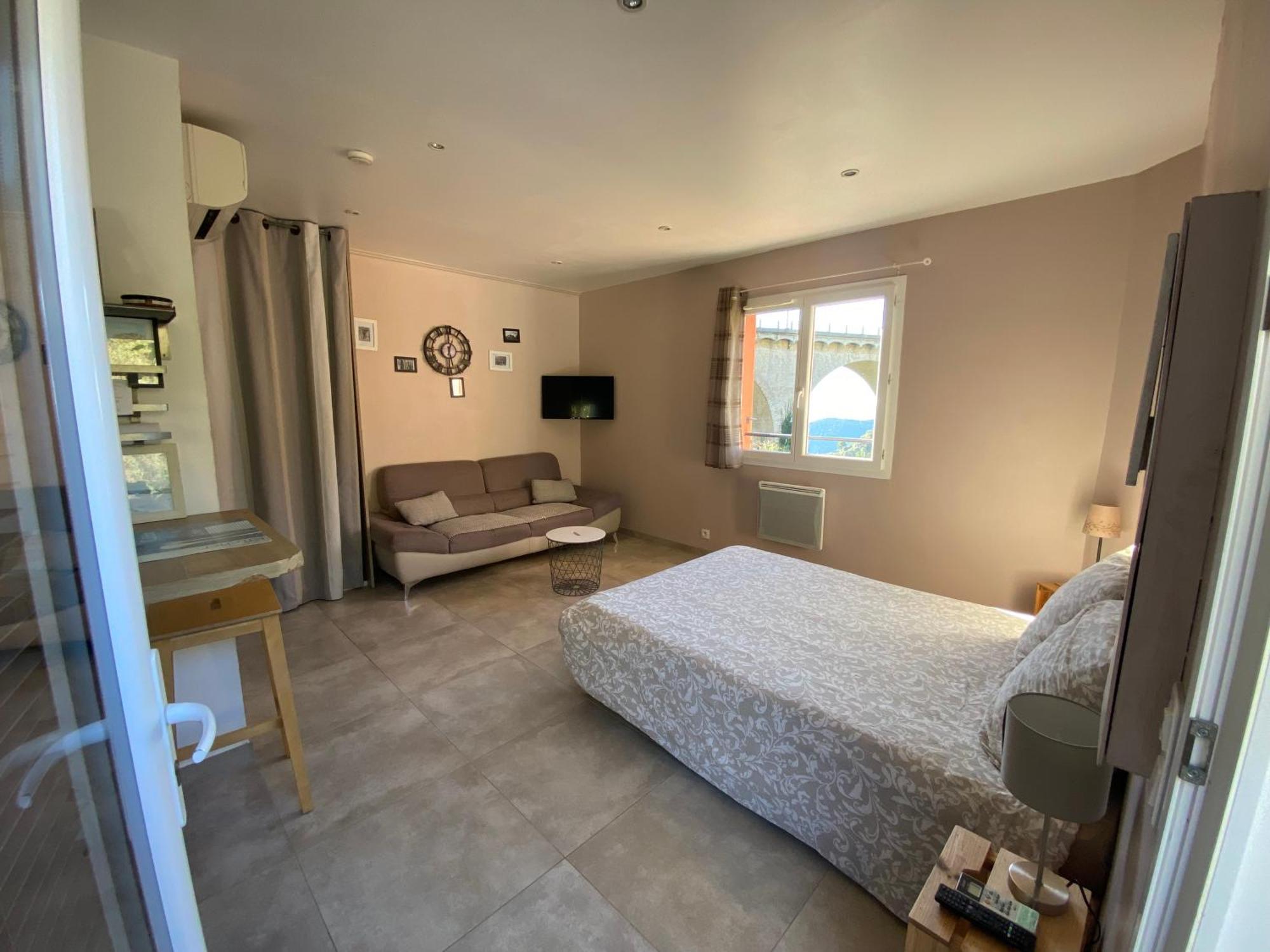 Studio Pied Village Eze - Dans Villa Recente - Parking Gratuit Exterior photo